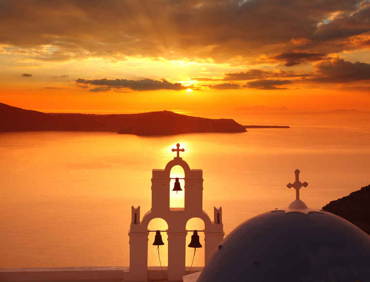 Santorini Sunset, Greece tour packages