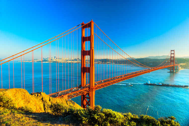 San Francisco, Golden Gate Bridge, Tour USA 