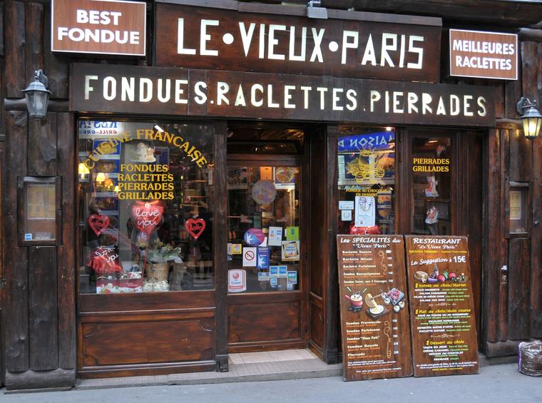 Paris Fondue, Paris Raclette, Paris tours