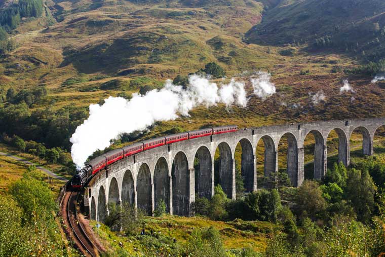 Harry Potter Scotland, Harry Potter train, Scotland tourism 